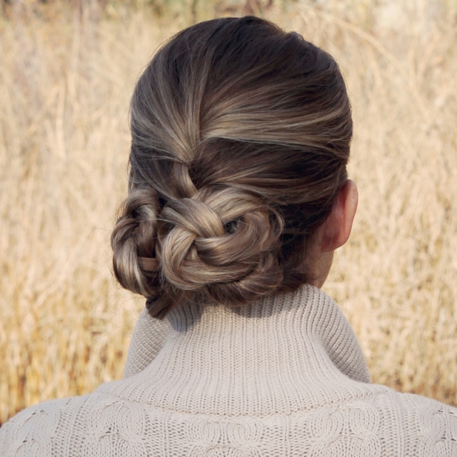 A Gossip Girl Updo Twist Me Pretty