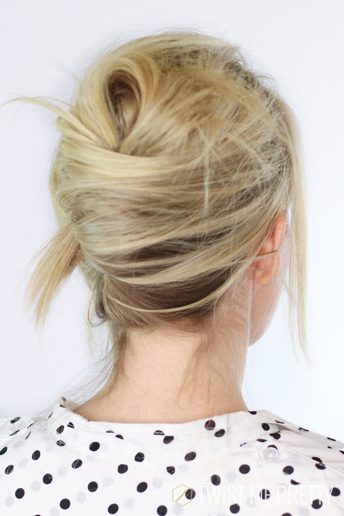 The Easiest Way to Make a French Twist - AllDayChic