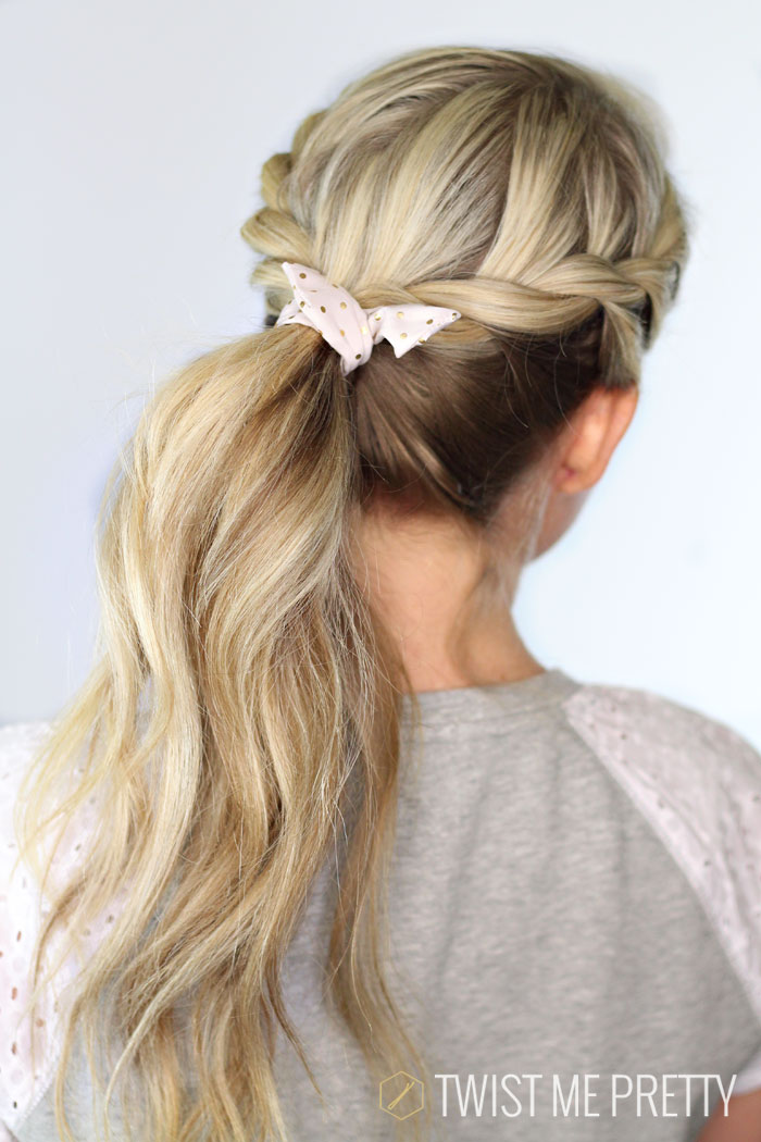 cute ponytail