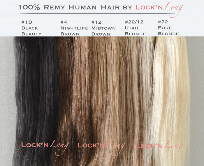 Human Hair Color Chart