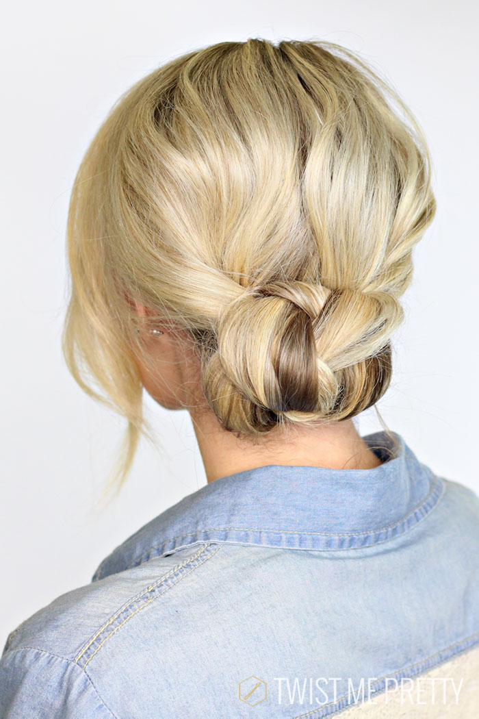 2 Minute Braided Bun - Twist Me Pretty 2 Minute Braided Bun - Twist Me Pretty
