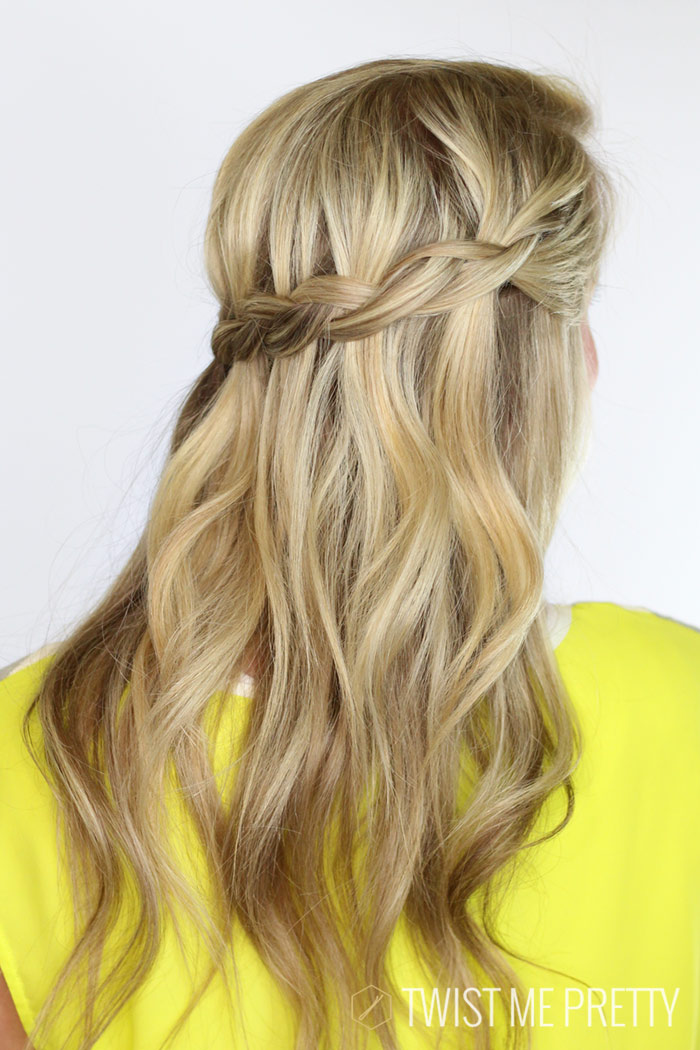 31 Best Images Waterfall Braided Hair / Pin On Printables