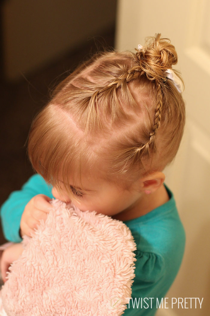 Styles for the wispy haired toddler - Twist Me Pretty