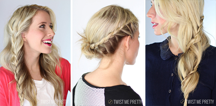 How to Soft French Braid - Twist Me Pretty