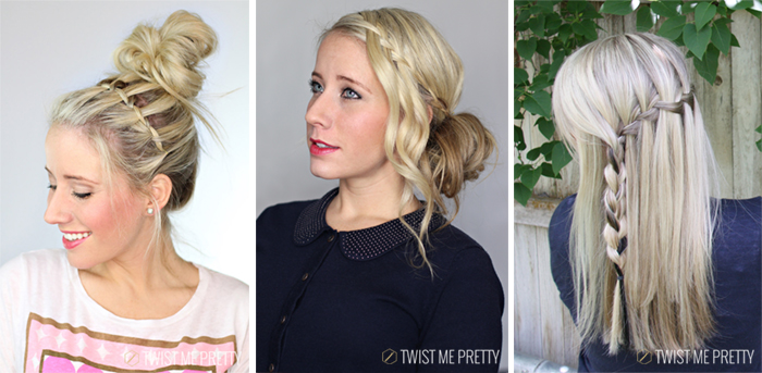 DIY  4 basic braids - Twist Me Pretty