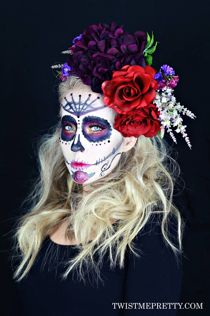 Skull Crown Frida Crown dia de los muertos Halloween Crown Catrina Crown Su...