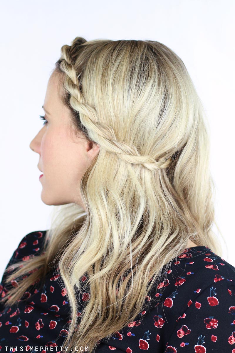 1 Twisted Braid / 5 Hairstyles - Twist Me Pretty