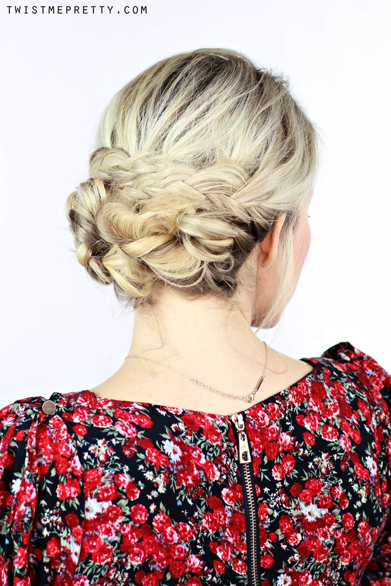 How To Simple Braided Updo