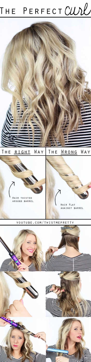 How To Soft Waves Using a Curling Wand Twist Me Pretty