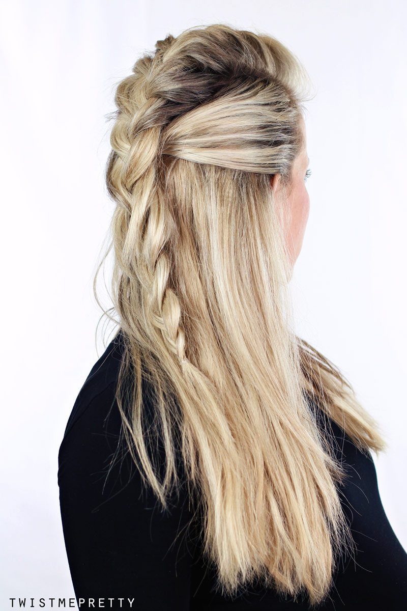 Half Up Faux Hawk - Twist Me Pretty Half Up Faux Hawk - Twist Me Pretty