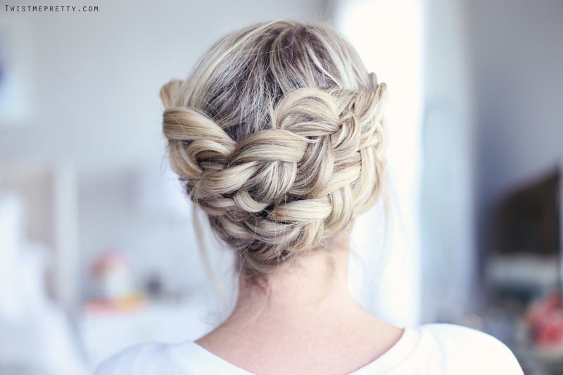 Crown Braid Tutorial - Twist Me Pretty