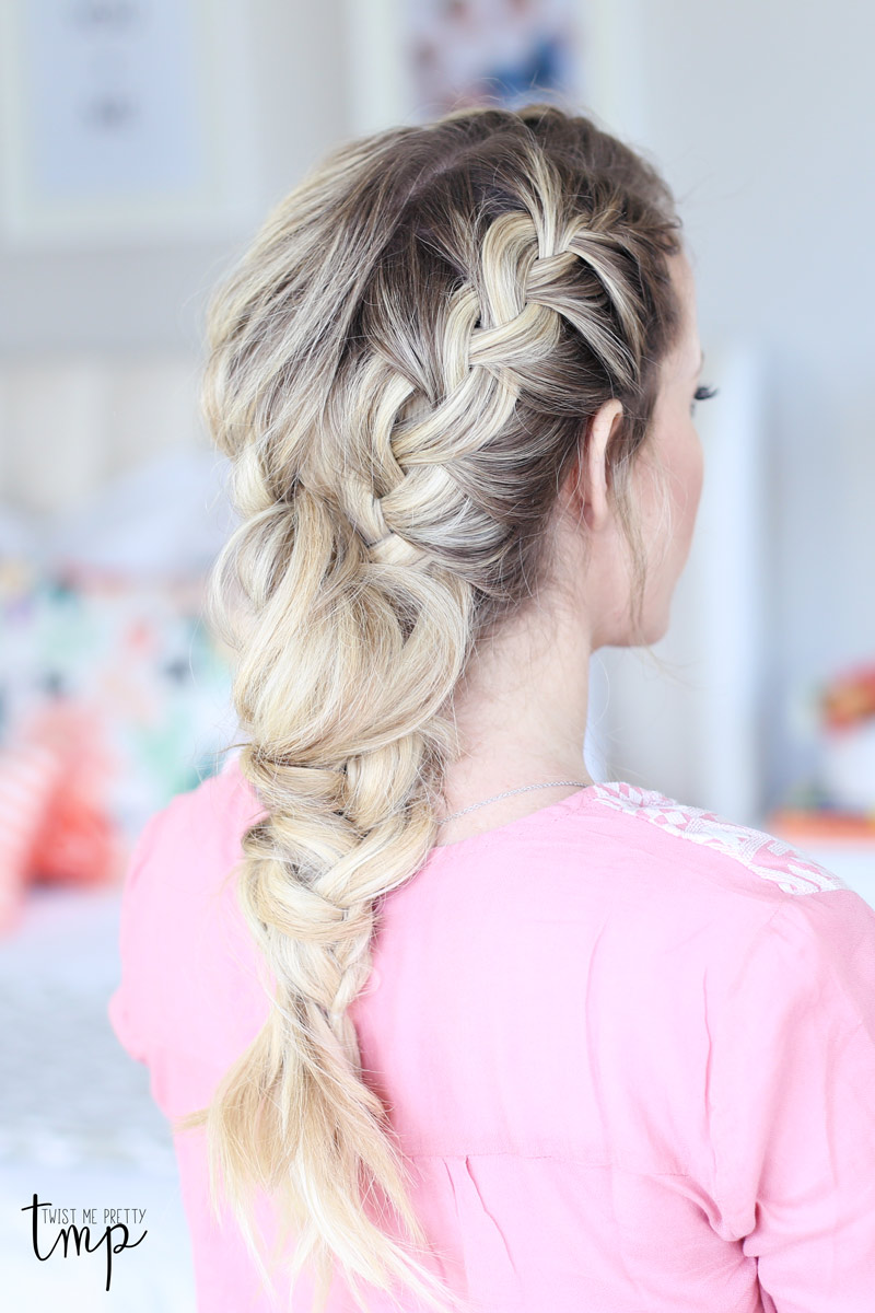 Mixed French Braid Tutorial Twist Me Pretty