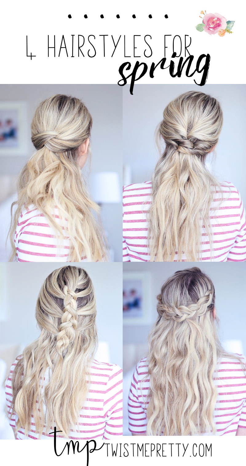 8 Easy Spring Break Hairstyle Roundup  Twist Me Pretty