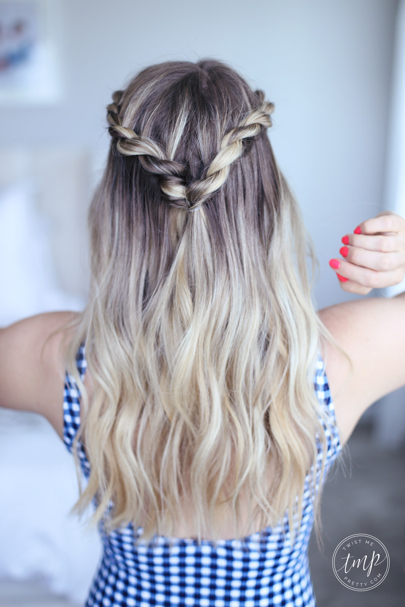 Cute Summer Twists Beach Hairstyle Twist Me Pretty Cute Summer Twists Beach Hairstyle Twist Me Pretty