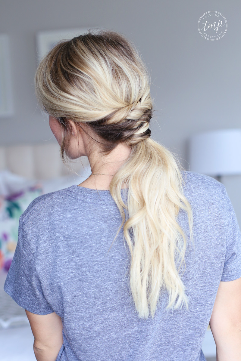 Twisted Ponytail Twist Me Pretty