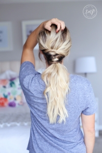 twisted ponytail