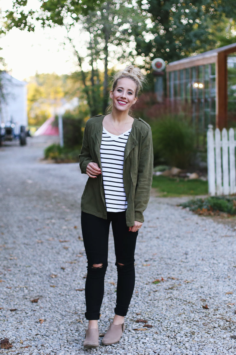 Cute fall outfit from Twist Me Pretty