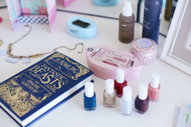 Essie nail polish, Sephora lip kits, JK Rowling's latest novel... what could be better than Abby's holiday favorites?