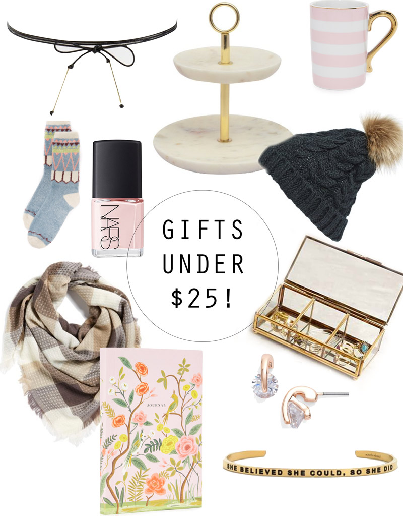 You'll love these gifts under $25! Twist Me Pretty gives great gift advice to help you out this festive season!