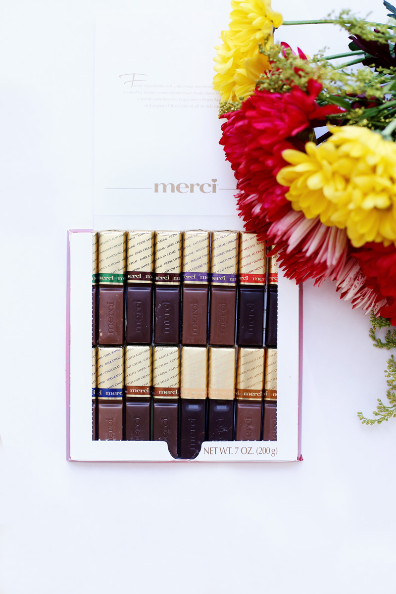 Say "thank you" this Valentine's Day with merci.