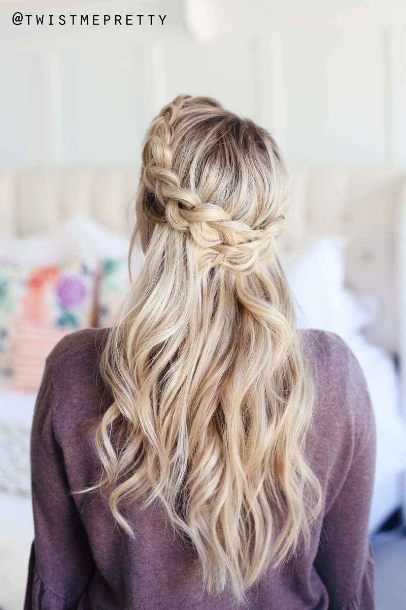 dutch crown braid