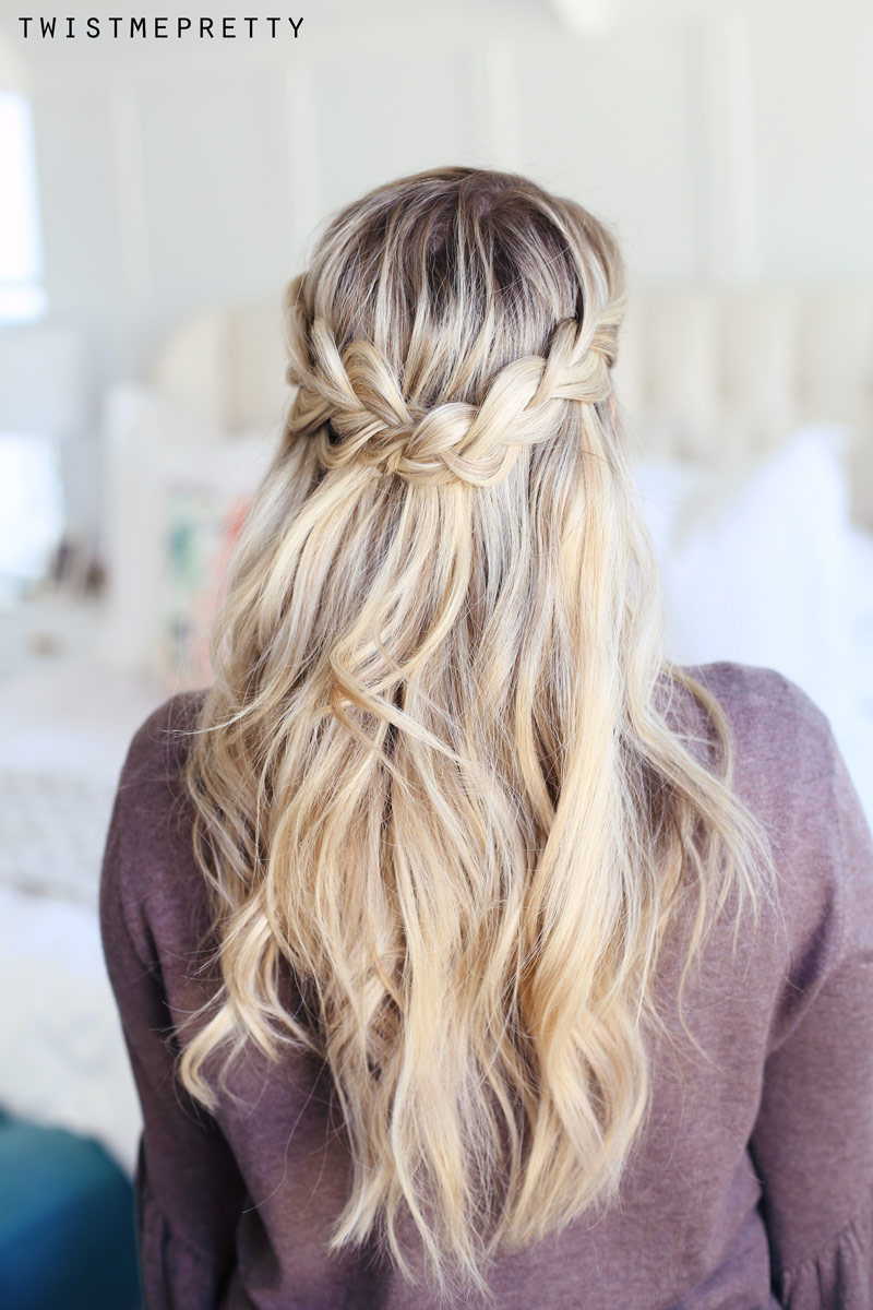 How to do a Crown Braid (2 ways) - Twist Me Pretty