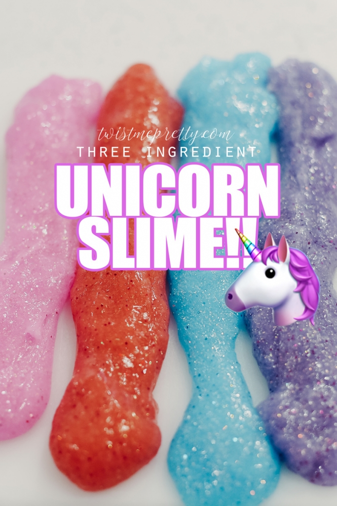 How to make UNICORN SLIME!!! - Twist Me Pretty