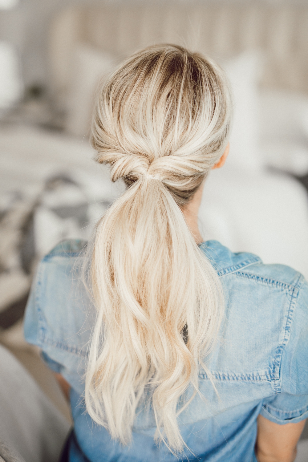 Cute Ponytail for Summer - OLIVIA MAY BELL