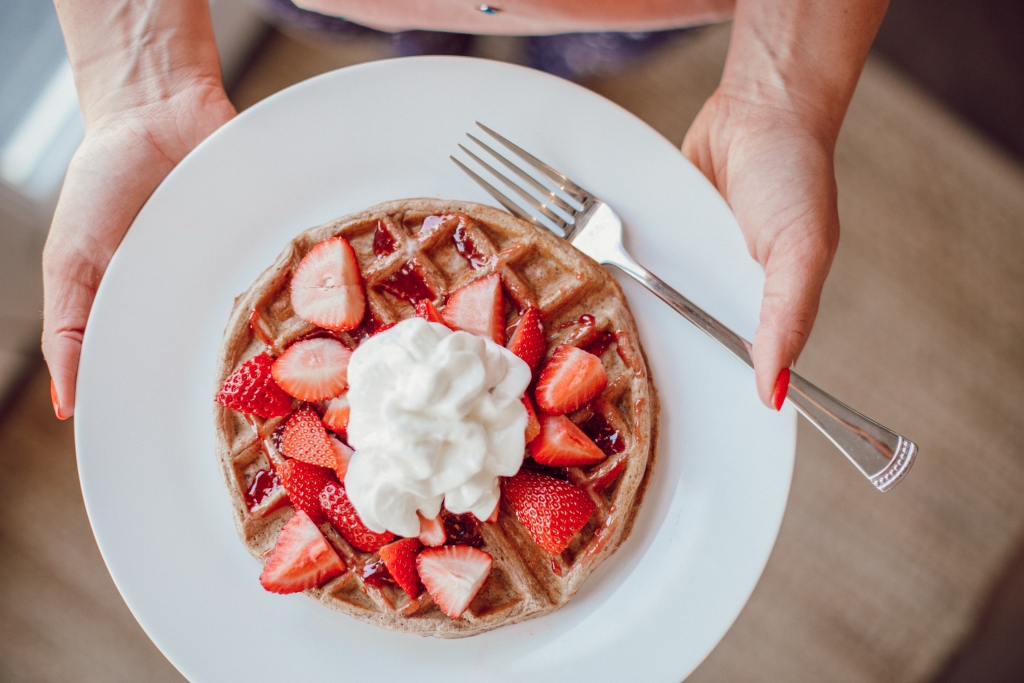 How to Make Protein Waffles - Twist Me Pretty