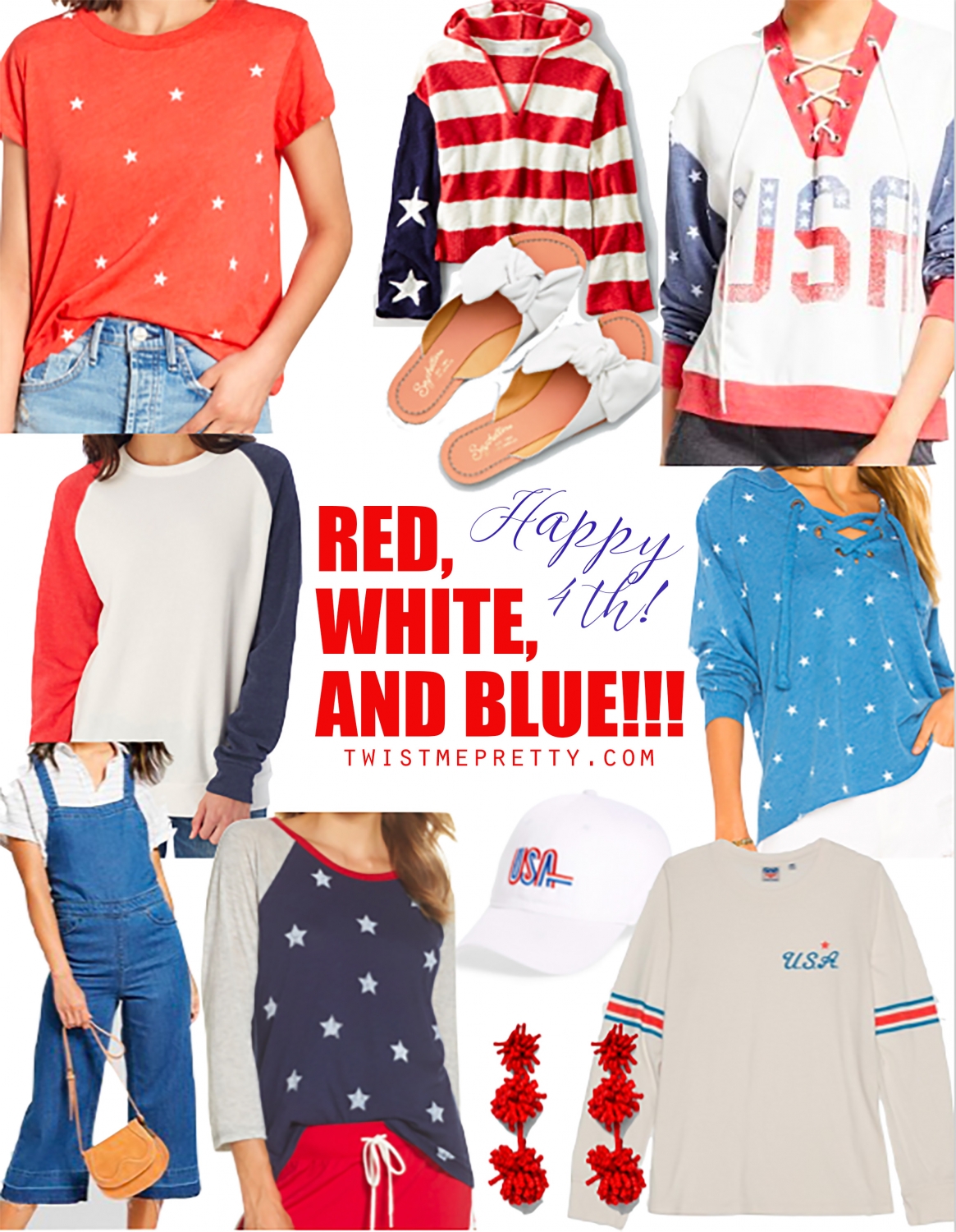 Red, White, and Blue! - Twist Me Pretty