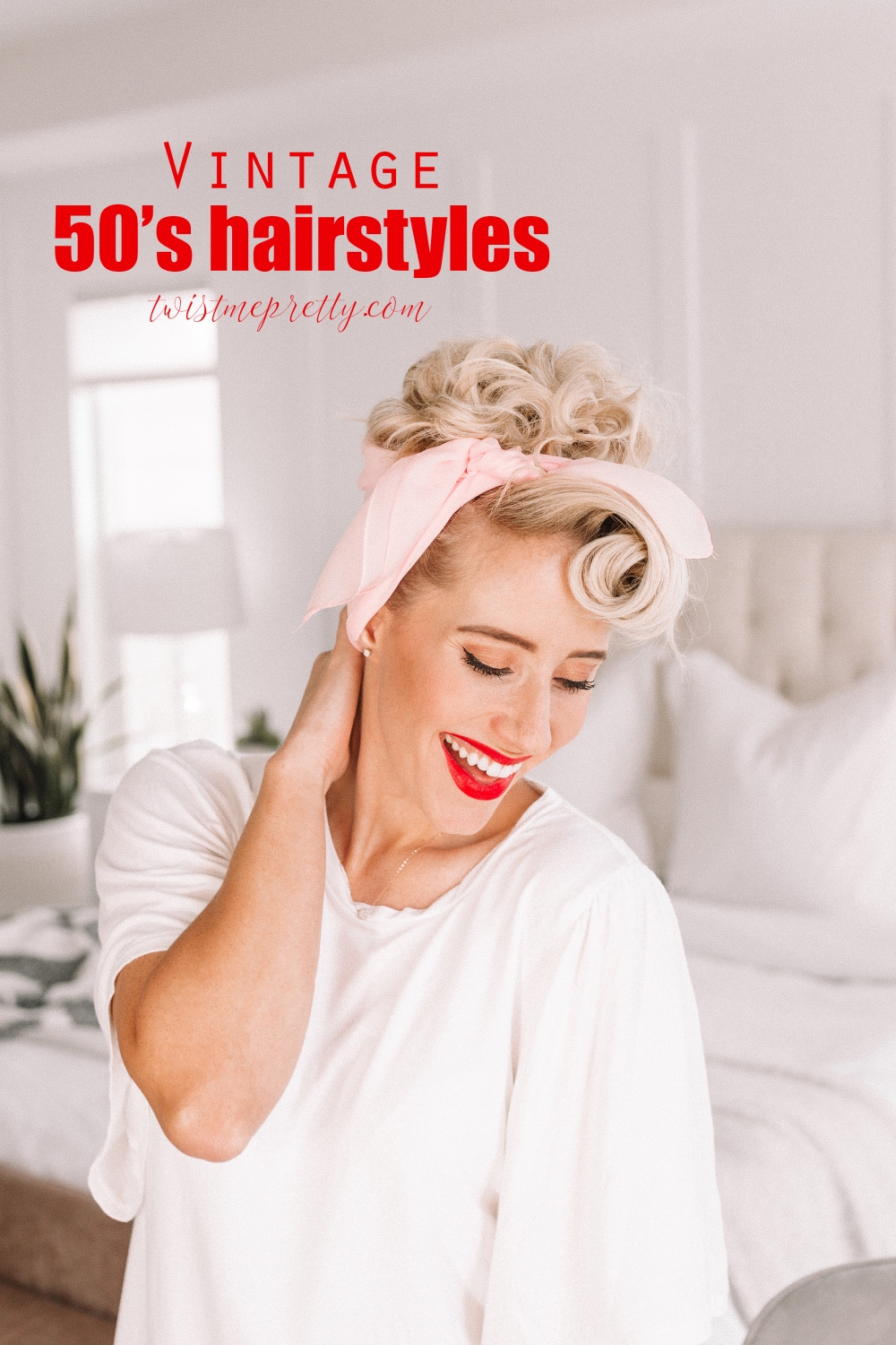 Vintage 50 s Hairstyles for Halloween Twist Me Pretty