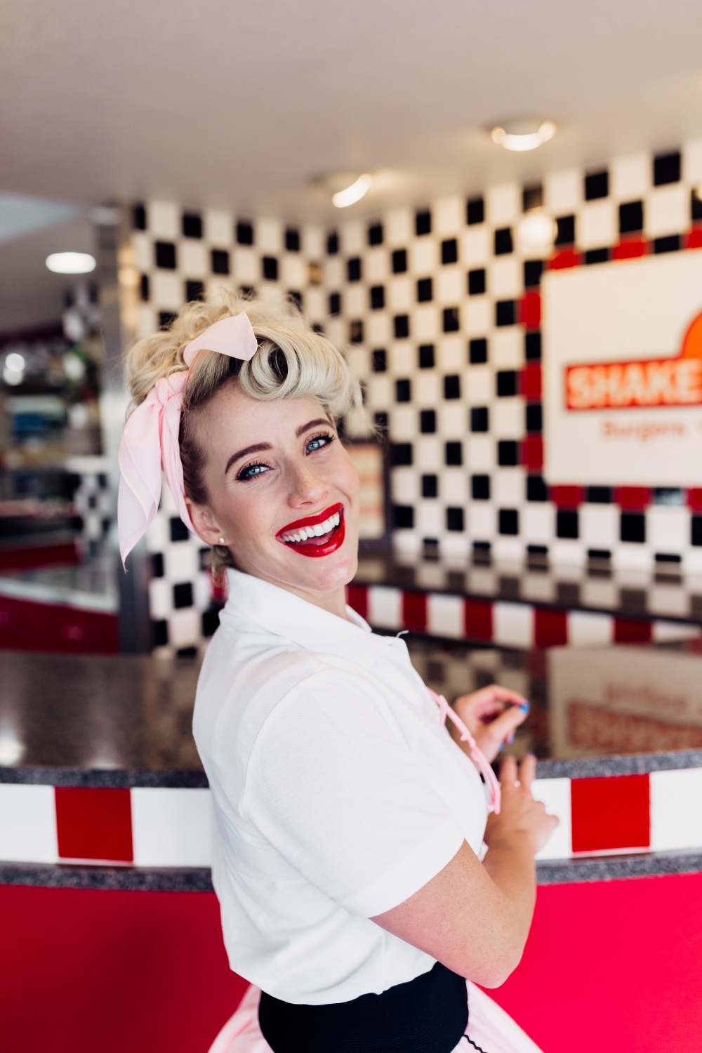 50s poodle skirt makeup clearance