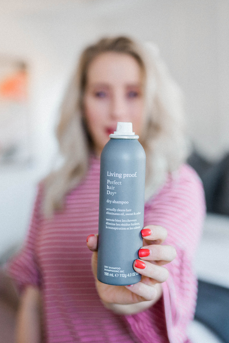 My 15 Favorite Spring Beauty Must Haves Living proof dry shampoo with twistmepretty.com