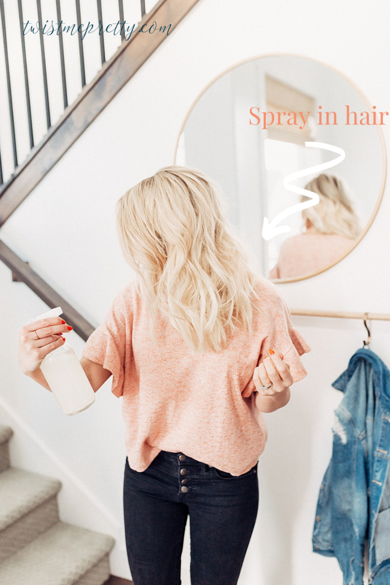DIY Sea Salt Texturizing Hair Spray Twist Me Pretty