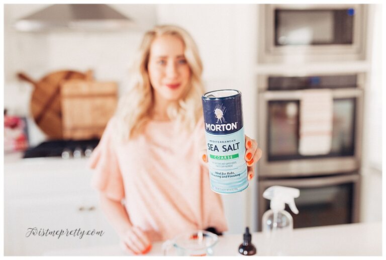 DIY Sea Salt Texturizing Hair Spray Twist Me Pretty