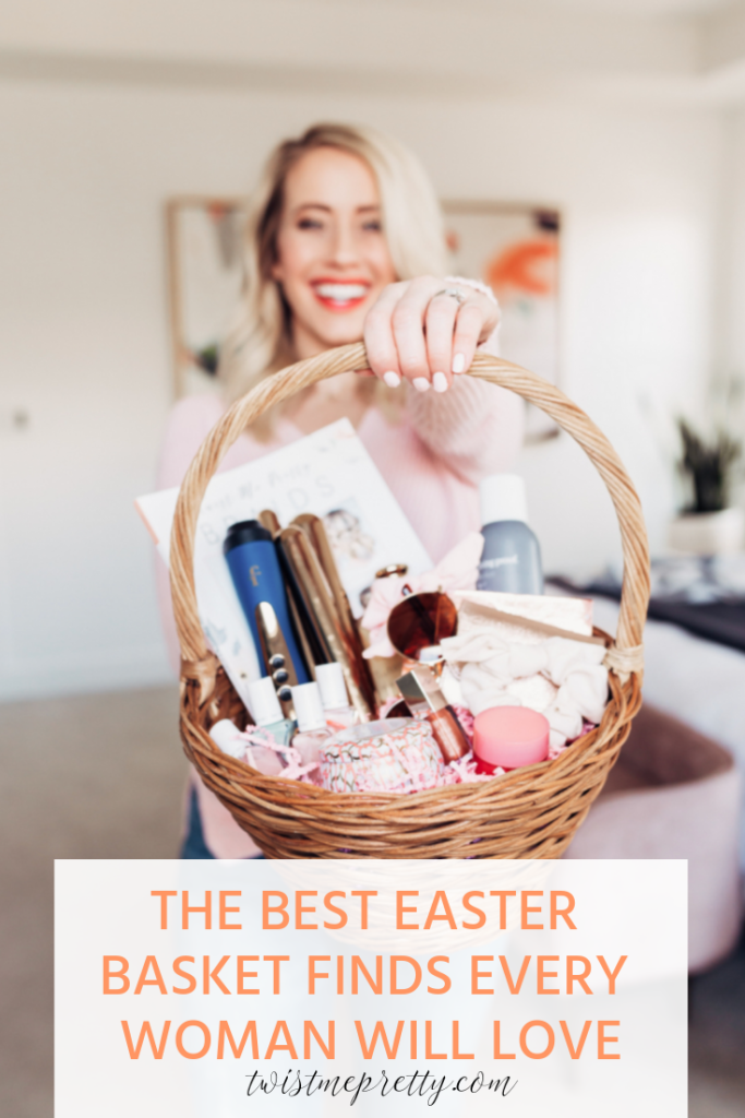 Easter Basket Ideas for women Twist Me Pretty