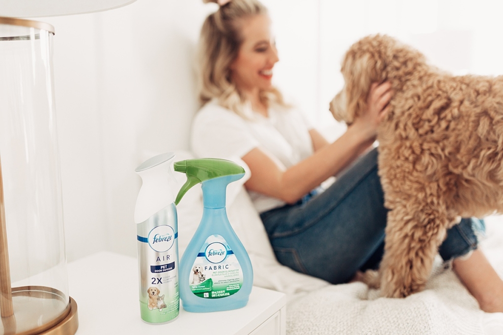 How To Keep Your Home Fresh With Pets Febreeze and Twistmepretty.com