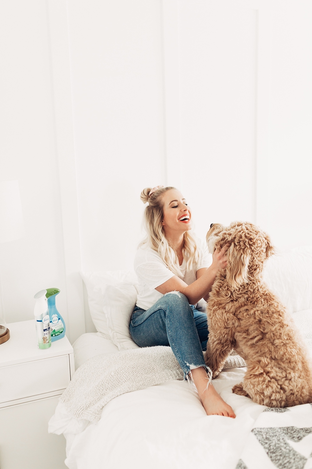 How To Keep Your Home Fresh With Pets Febreeze and Twistmepretty.com