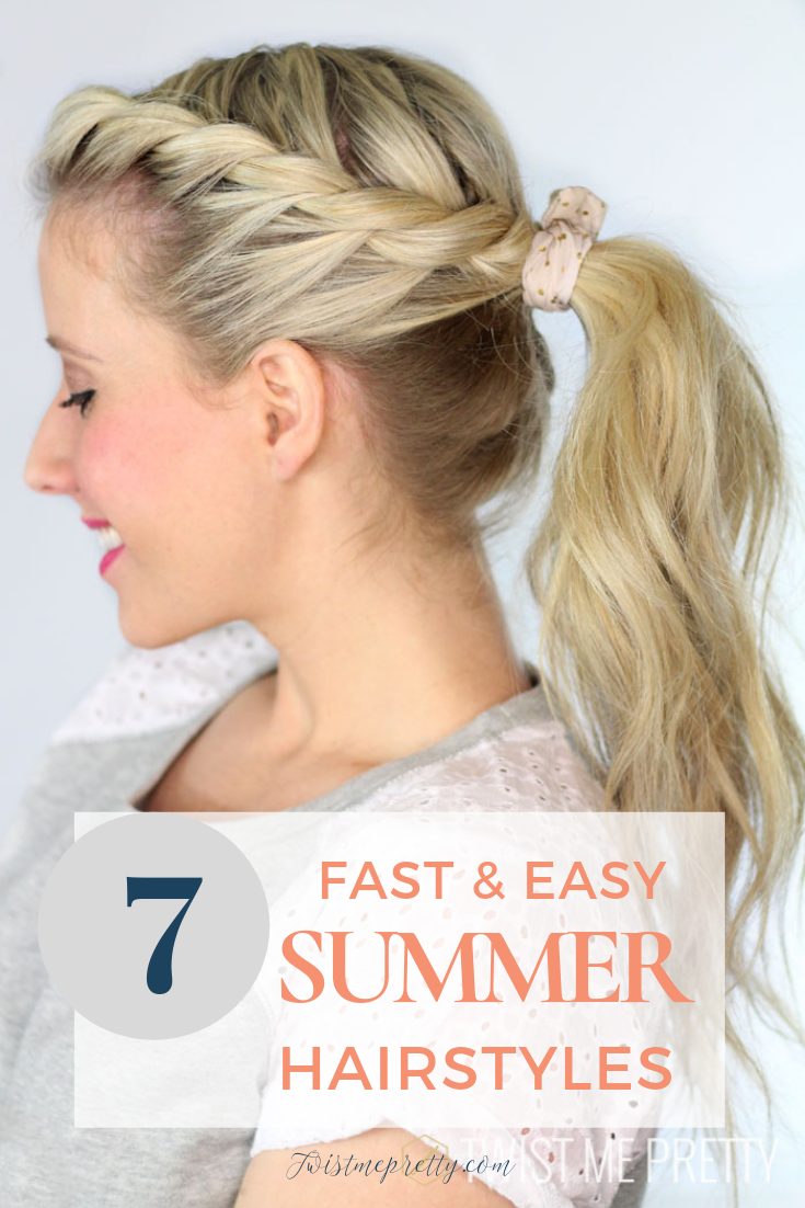 6 Easy Summer Hairstyle Tutorials For Long Hair  Style  Beauty