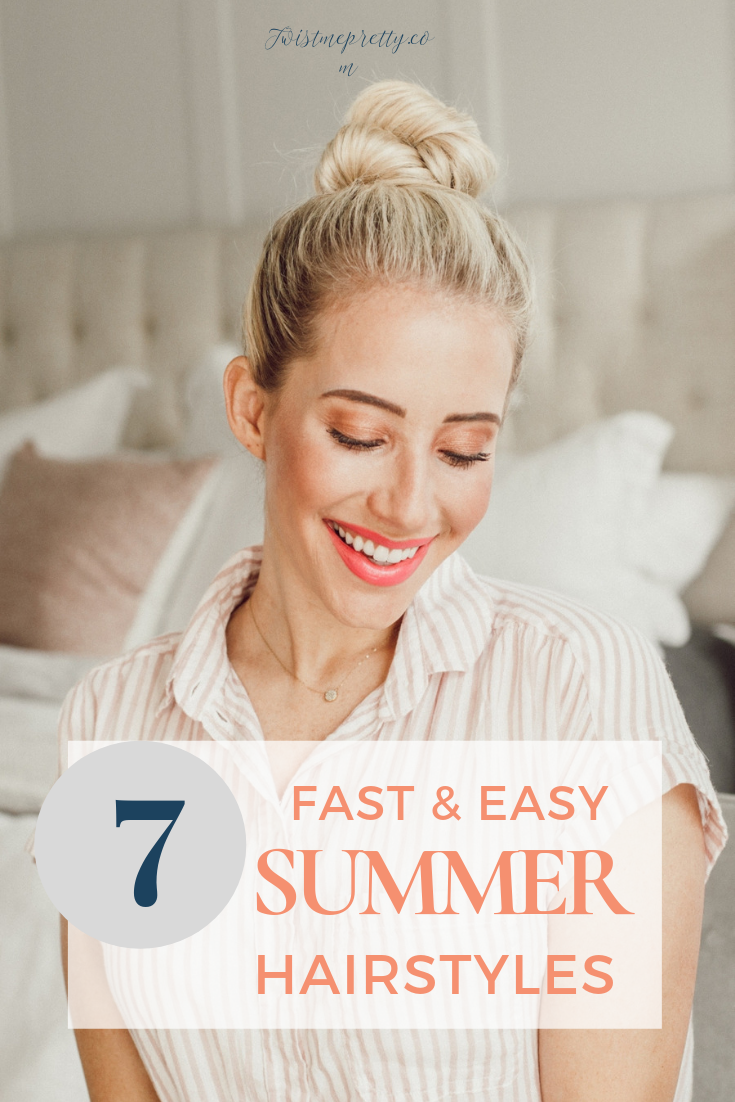 Love these 7 hairstyles that are perfect for summer from twistmepretty.com