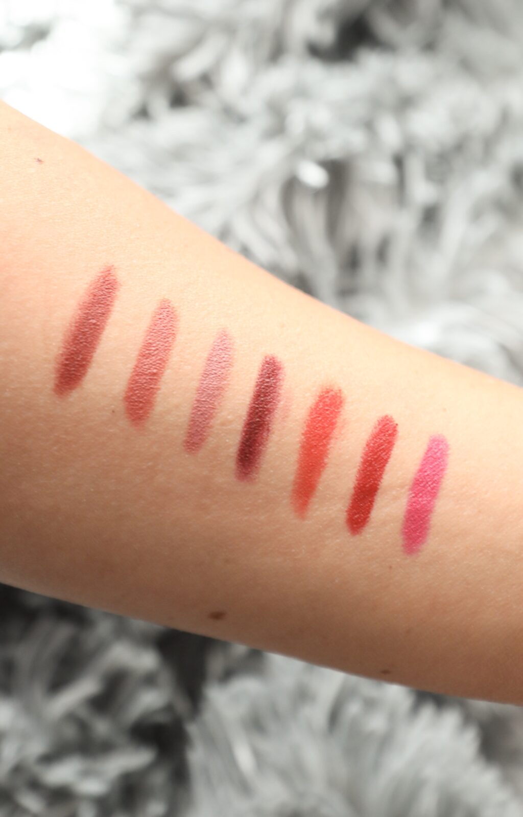 Maybelline Super Stay Ink Crayon Lipstick Swatches - life by noosha