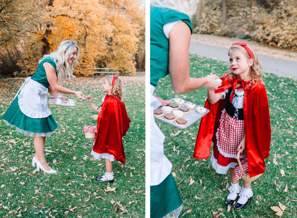 modest little red riding hood costume