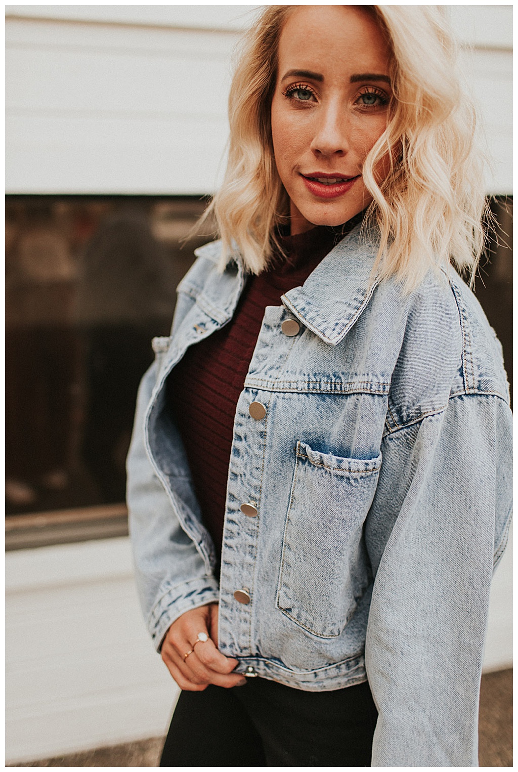 The softest denim jacket you will ever need! 