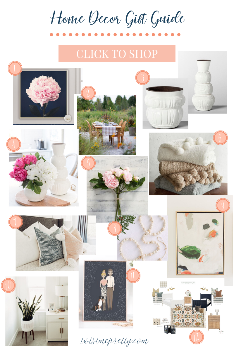 Home Decor Gift Ideas - Twist Me Pretty