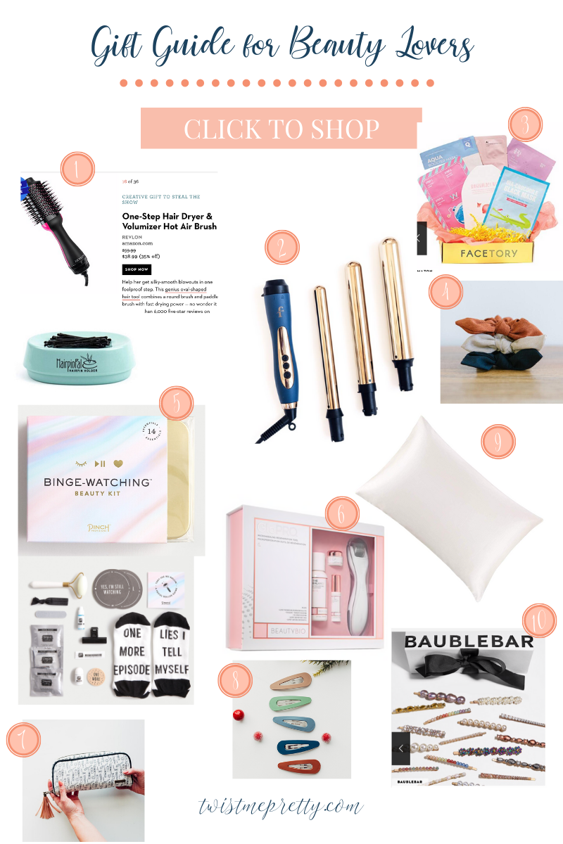 Perfect gifts for all the beauty lovers on your list. Have someone who needs a beauty gift? This gift guide has you covered!