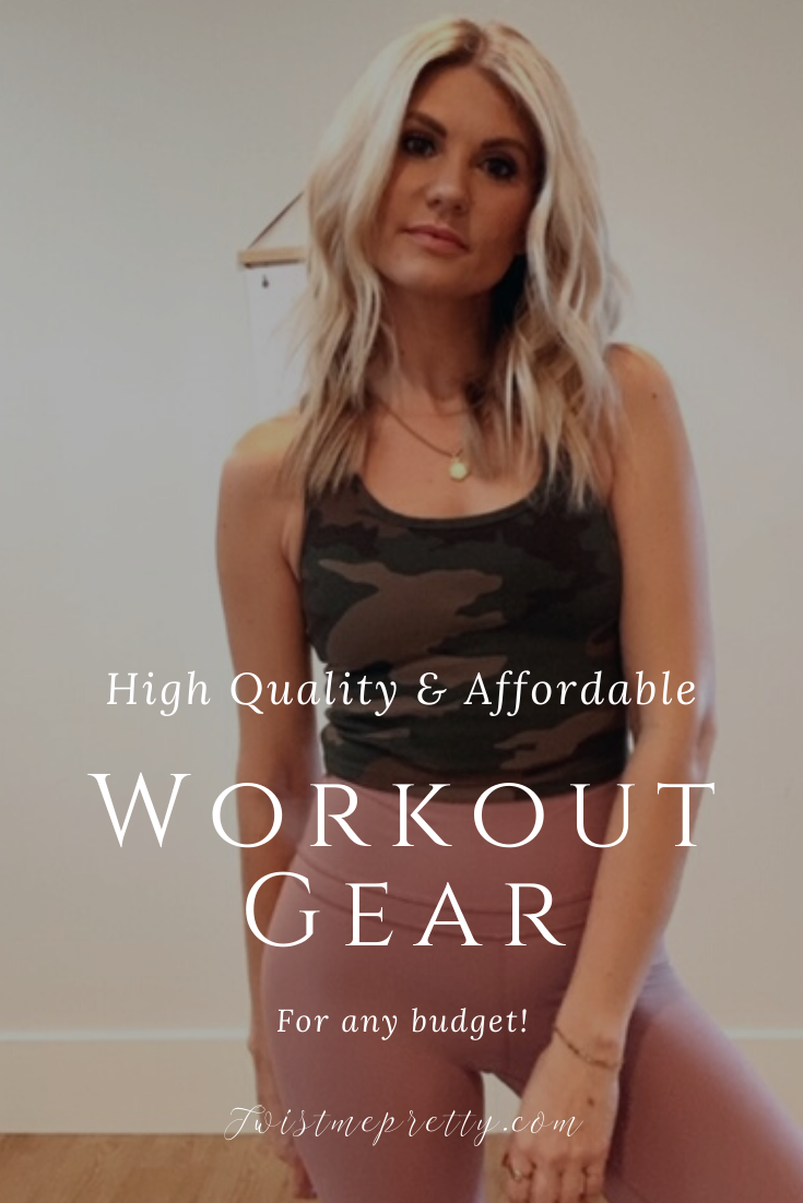 How to Find Affordable Workout Clothes - Twist Me Pretty