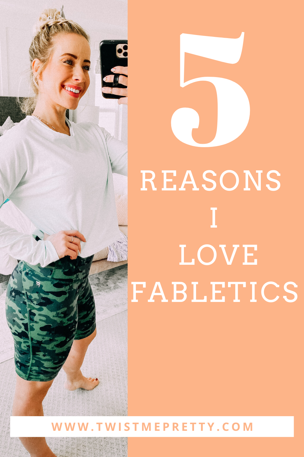 I love Fabletics. Here's 5 reasons why! www.TwistMePretty.com