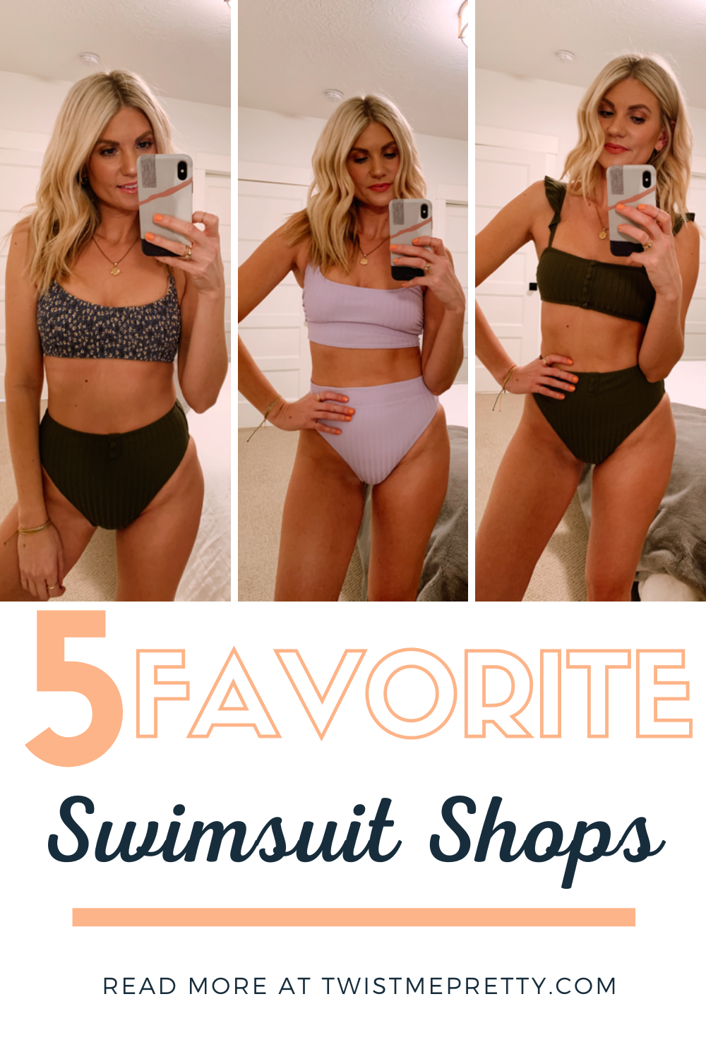 5 favorite swimsuit shops for summer. www.TwistMePretty.com