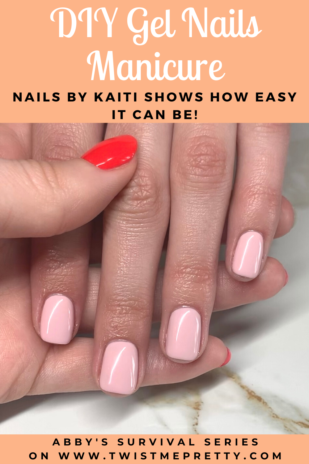 DIY Gel Nails Manicure- Nails By Kaiti shows how easy it can be! www.TwistMePretty.com