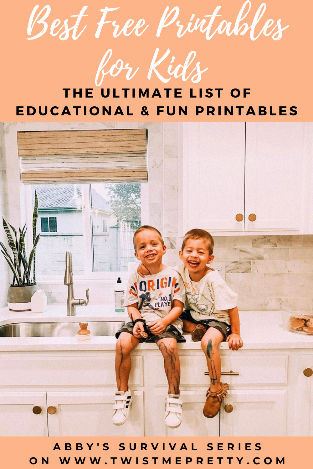 Best Free Printables for Kids- The ultimate list of educational and fun printables from Abby's Survival Series. www.TwistMePretty.com